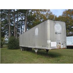 1972 TRAILMOBILE 40' VAN TRAILER