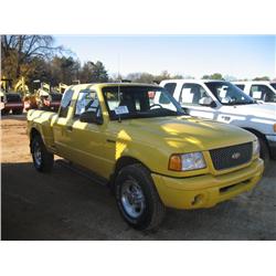 2001 FORD RANGER EDGE PICKUP