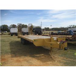 2005 KRAFTSMAN 24' DUAL TANDEM TAG TRAILER