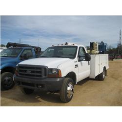1999 FORD F550 S/A SERVICE TRUCK