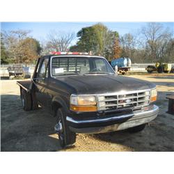 1993 FORD F350 S/A FLATBED
