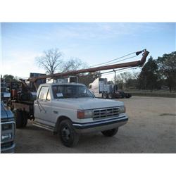 1987 FORD F350 WELL DRILLING TRUCK