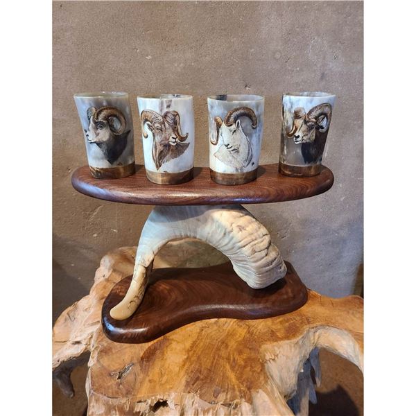 Handcrafted Custom Horn Mugs - Antlered Mugworks