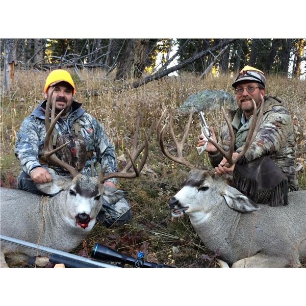 High Country Mule Deer in Wyoming – Morning Creek Outfitters – John Porter