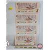 Image 1 : Canada $2 Bills 1986 (4) : - Thiessen/Crow #BUV1497438 - Thiessen/Crow #EGH897534 - Thiessen/Crow #E