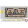 Image 1 : Bank of Canada $2 Bill 1937 : Gordon/Towers #OB4795490 (See Pics for Varieties, Conditions, Serial N