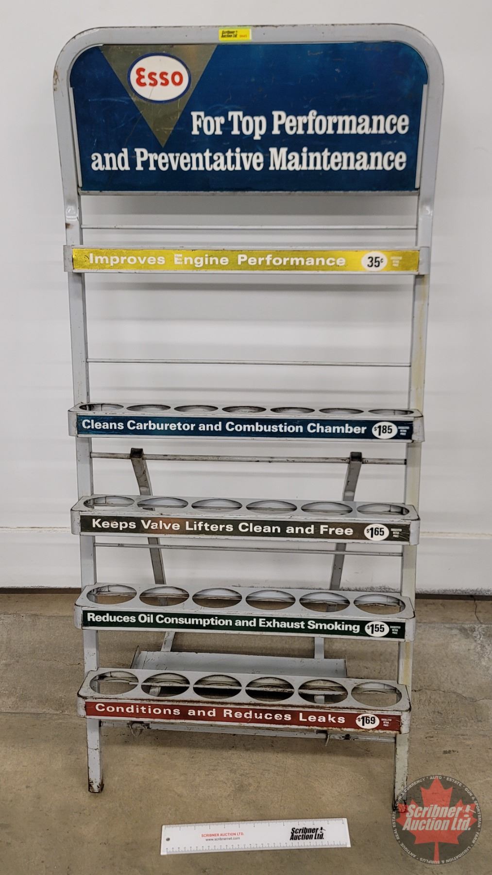 Service Station Rack ESSO Service Station Display Rack (Metal) (46-1/2