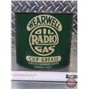 Image 2 : WEARWELL RADIO OIL GAS : Cup Grease Pail (6-3/4"H x 8"Dia) (Note: Missing Handle/Lid) (SEE PICS!) (L