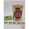 Image 1 : TEXACO Super Motor Detergent : 15 U.S. Fl. Oz. Can (FULL!) (4-1/4"H x 3"Dia) (SEE PICS!) (Listing & 