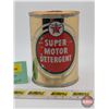 Image 2 : TEXACO Super Motor Detergent : 15 U.S. Fl. Oz. Can (FULL!) (4-1/4"H x 3"Dia) (SEE PICS!) (Listing & 