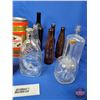 Image 2 : Bottles/Tin Collection (17 Items) : - 16 Bottles  - Metal Mini Beer Keg (Tallest Bottle Measures: 11