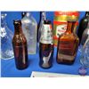 Image 3 : Bottles/Tin Collection (17 Items) : - 16 Bottles  - Metal Mini Beer Keg (Tallest Bottle Measures: 11
