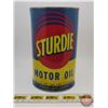Image 2 : STURDIE : One Imperial Quart Motor Oil Can (6-1/2"H x 4"Dia) (SEE PICS!) (Listing & Descriptions are