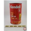 Image 2 : Kendall Dual Action : One Imperial Quart Motor Oil Can (6-1/2"H x 4"Dia) (SEE PICS!) (Listing & Desc
