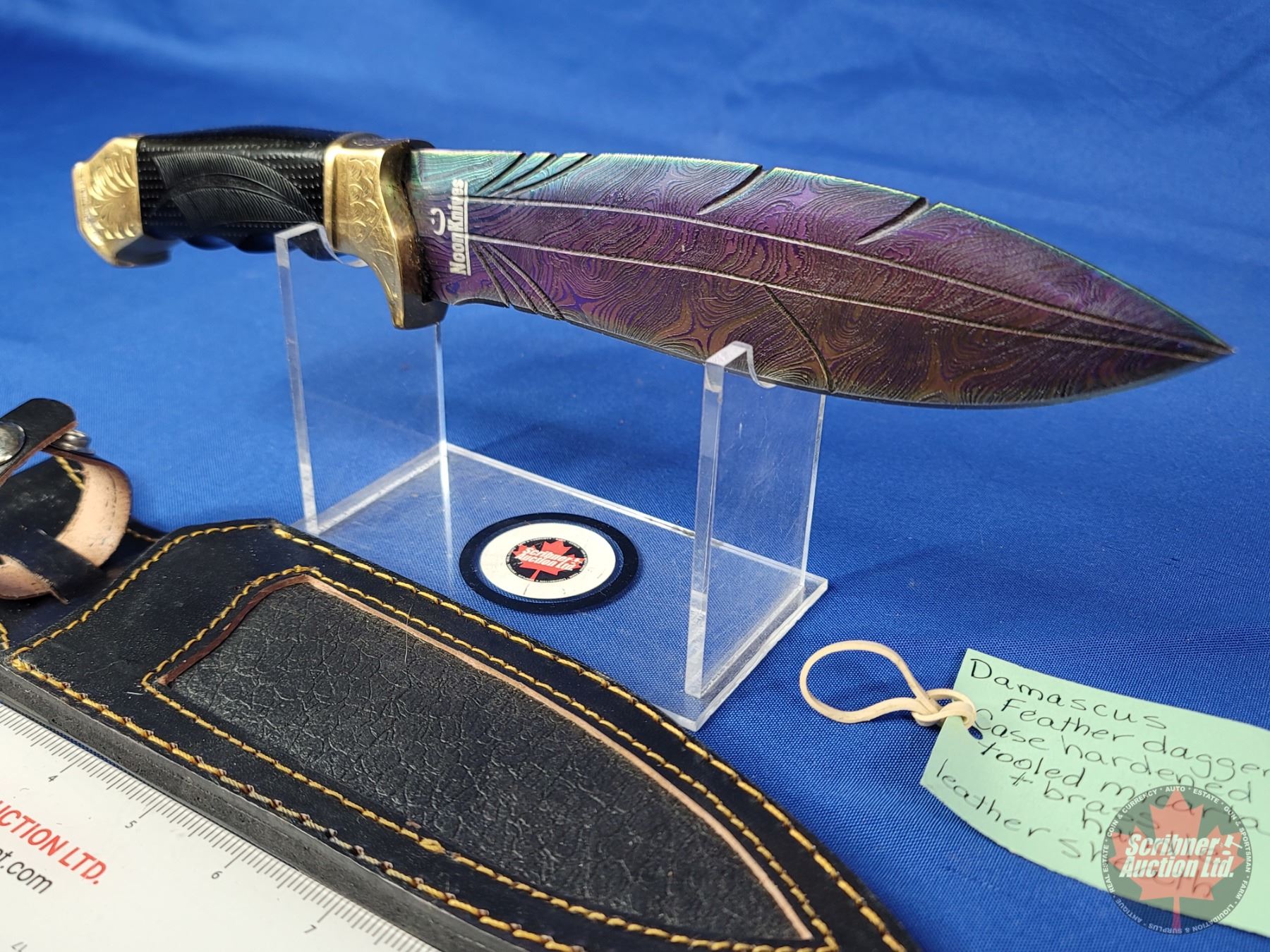 Dagger Tag Damascas Dagger : (Consignor Tag ~ Feather Dagger : Case Hardened ...