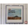 Image 1 : Vintage CIL Ammunition & Firearms Cardboard Store Ad (Framed) (Frame Measures:32" x 31") (SEE PICS!)