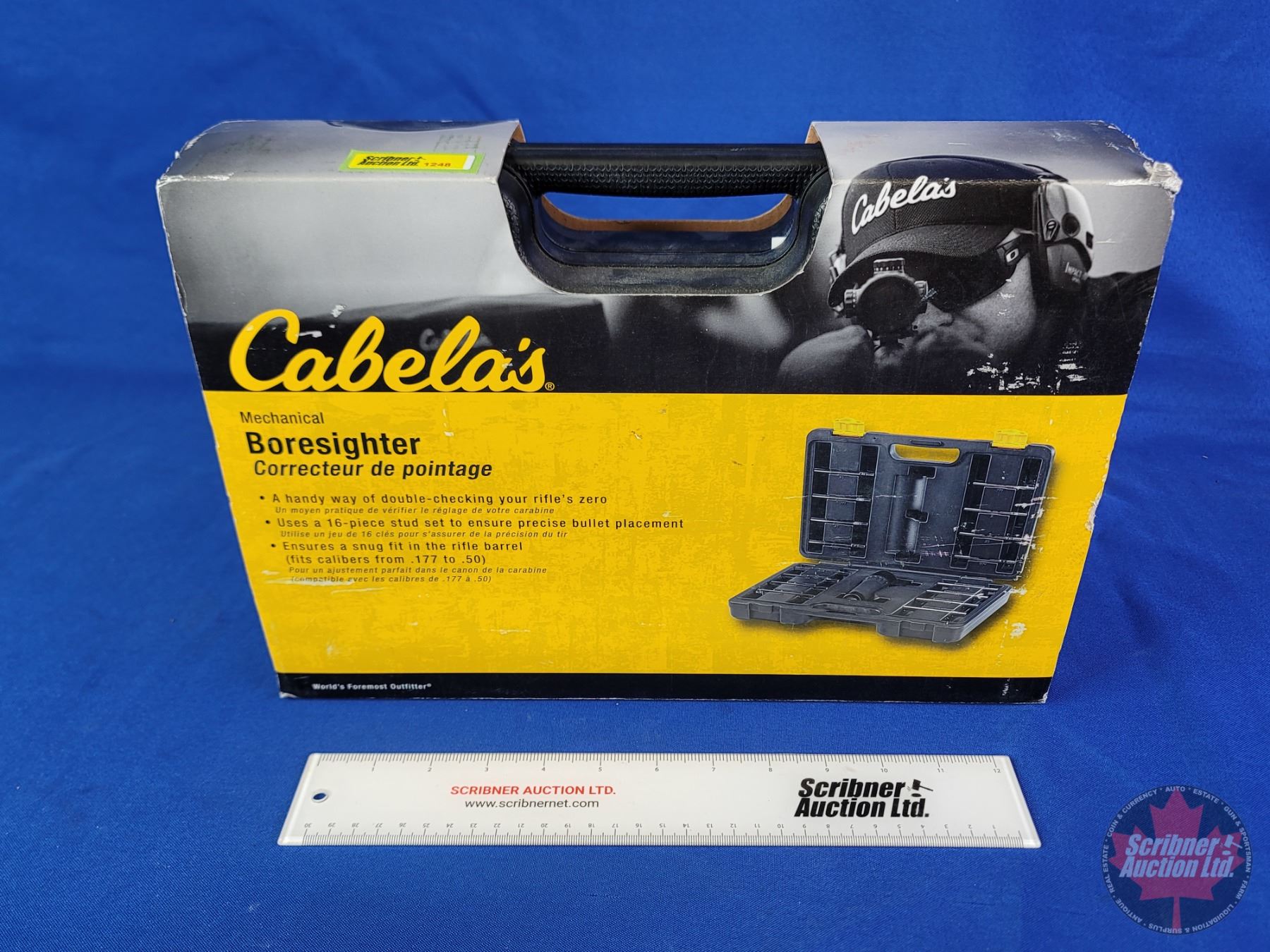 Cabela's Color Box Cabela’s Mechanical Boresighter Kit (Box Measures : 10
