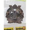 Image 3 : CAP BADGE : Calgary Highlanders "Battle Bronze" (WW2) (SEE PICS!)