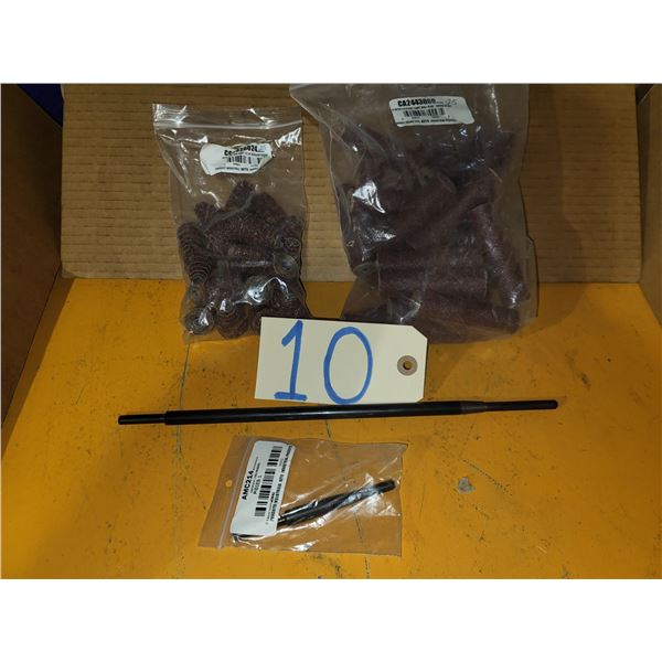 Lot of Cartridge Roll with Mandrel 1/4" shank 1/4"