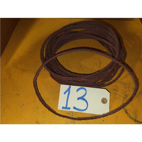 Abrasives Belt (15) 1/4" x 24" Gr. ???