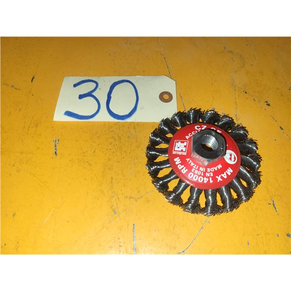 SIT Wire Wheel Brush 4" x 5/8"-11