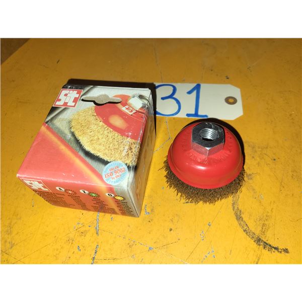 SIT Wire Wheel Cup 3" x 5/8"-11
