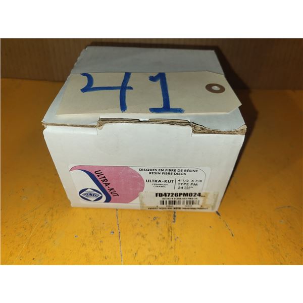 Box(25) of Sanding Disc 4"1/2 Gr. 24