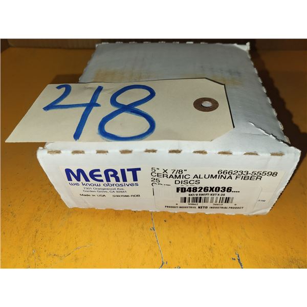 Box(25) of Sanding Disc 5" Gr. 36
