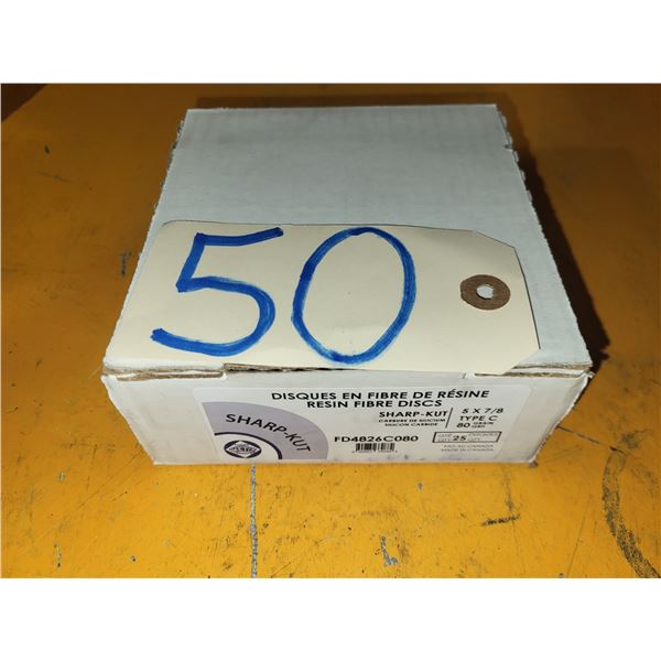 Box(25) of Sanding Disc 5" Gr. 80