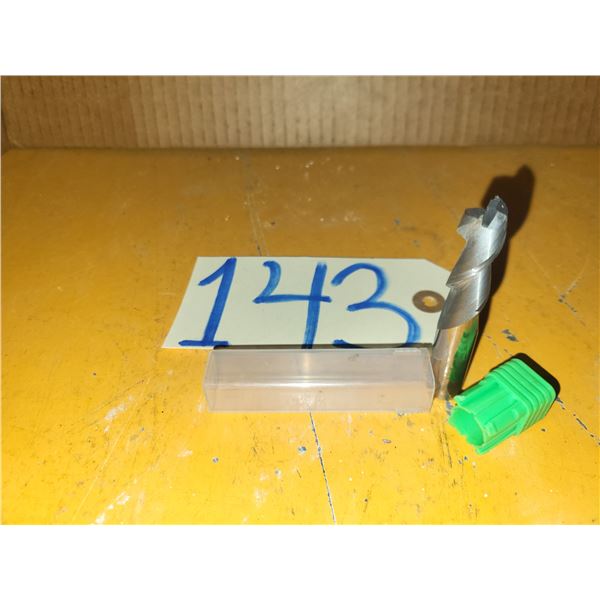 Solid Carbide End Mill 1/2" 2fl. Regrinded Tip