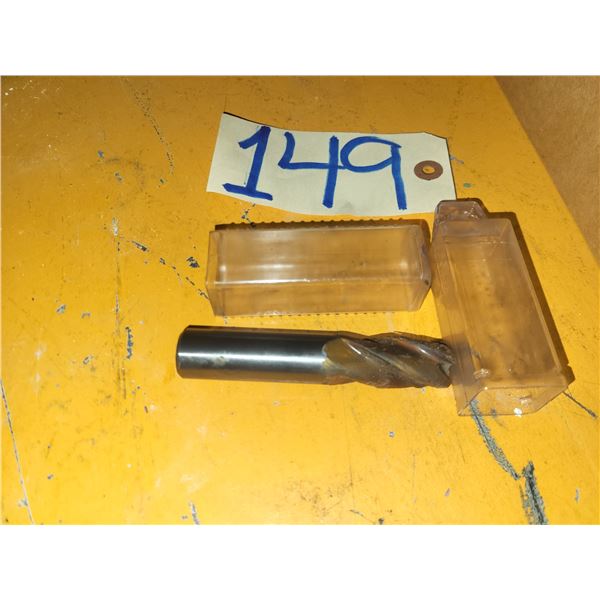 Minicut Solid Carbide End Mill 3/4" 4fl. Angle tip