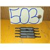 Image 1 : Lot(4) of HSS Double End Mill 5/32"