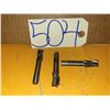 Image 1 : Lot(3) of HSS End Mill 1/2" 3fl. shank 3/8"