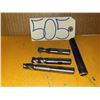 Image 1 : Lot(3) of HSS End Mill 1/2" 2fl.-3fl.-4fl.