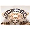 Image 2 : Three pieces of Royal Crown Derby 2451 Imari including 5" high X 11" comport and two small dishes