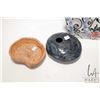 Image 2 : Three pieces of Selfridge pottery incuding stylized footed dish, stylized rose bowl and a 14" square