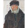 Image 2 : Robert F. M. McInnis acrylic on canvas portrait Framed acrylic on canvas portrait painting of a bear