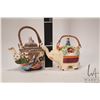 Image 2 : Vintage Samurai teapot with foo dog finial and a Japanese Banko ware elephant teapot