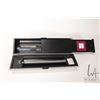Image 3 : Italian made Aurora Hastil fountain pen with 14kt white gold nib in fitted aluminum case, serial no.