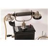 Image 3 : K.T.A.S.Ericsson Model AC 400 antique hand crank magneto desk telephone plus a Western Electric wall