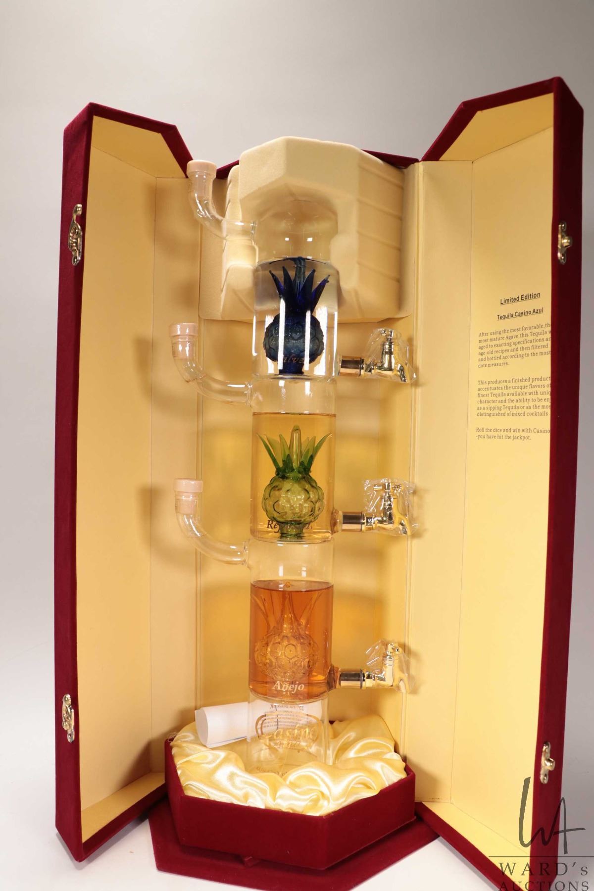 Tequila Casino/ Limited Edition Azul/ 3 Tequilas including Silver ...