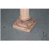 Image 2 : Molded Corinthian column statuary stand 36" in height