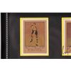 Image 2 : Framed selection of ten 1950-51 Boston Bruins collector trading cards, overall dimensions including
