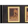 Image 3 : Framed selection of ten 1950-51 Boston Bruins collector trading cards, overall dimensions including