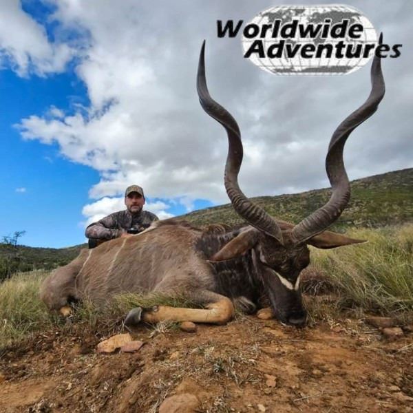 Eastern Cape of South Africa Eight Day Safari for Two Hunters Including 14 Species