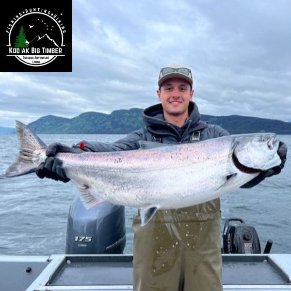 Alaska Kodiak Big Timber Lodge Combination Fishing Trip for Two