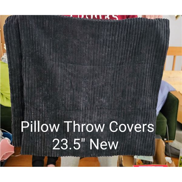 Throw pillow covers