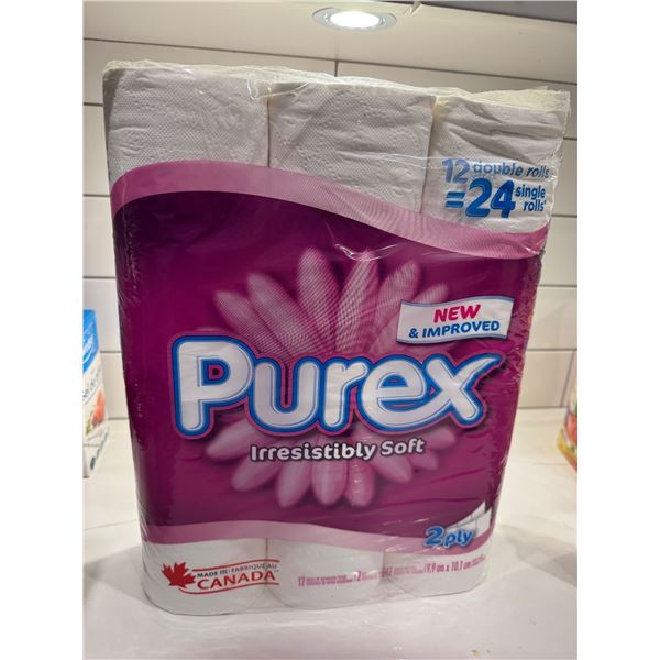 Purex double rolls bathroom tissue