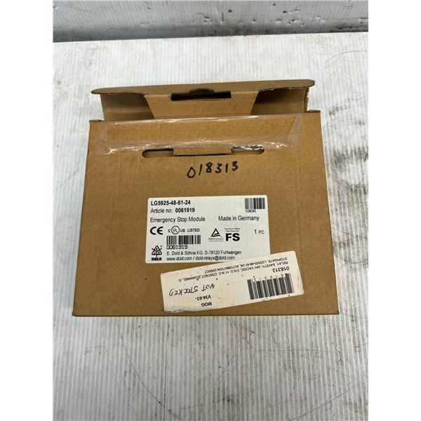 E. Dold & Sohne KG #LG5925.48-61 Emergency Stop Module