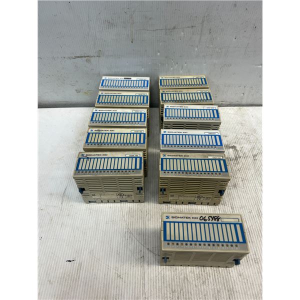 Lot of (11) Sigmatek Dias Modules
